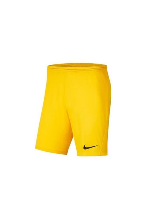 شورت ورزشی مردانه زرد برند nike